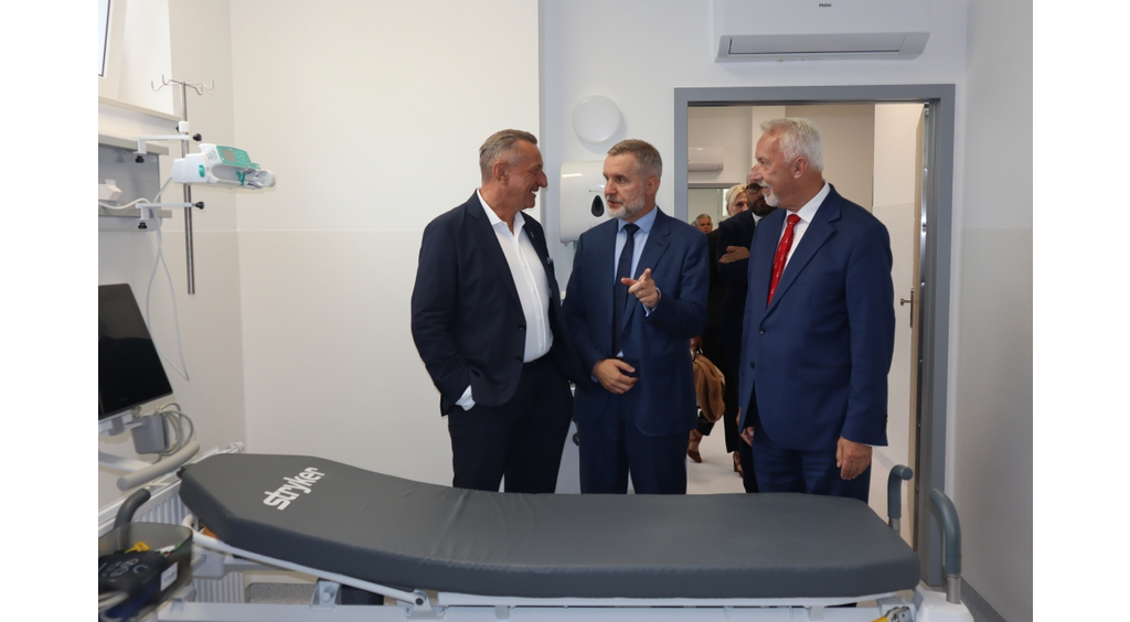Otwarcie zmodernizowanej drugiej części wejherowskiego SOR