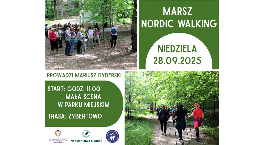 Jesienny marsz nordic walking
