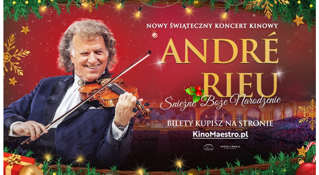 Kinowy koncert André Rieu „Śnieżne Boże Narodzenie” 