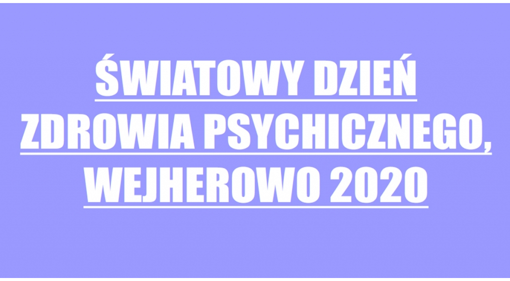 Światowy Dzień Zdrowia Psychicznego 
