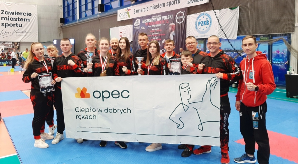 Cztery tytuły Mistrza Polski kickboxerów w Zawierciu
