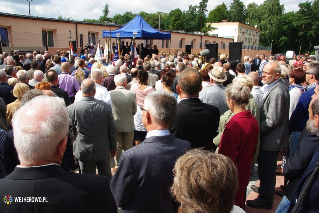 Zjazd Strzebielinkowców - odsłonięcie tablicy pamiątkowej - 17.08.2014