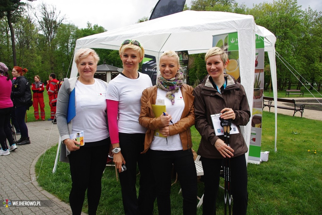 Rajd Nordic Walking w parku - 10.05.2014