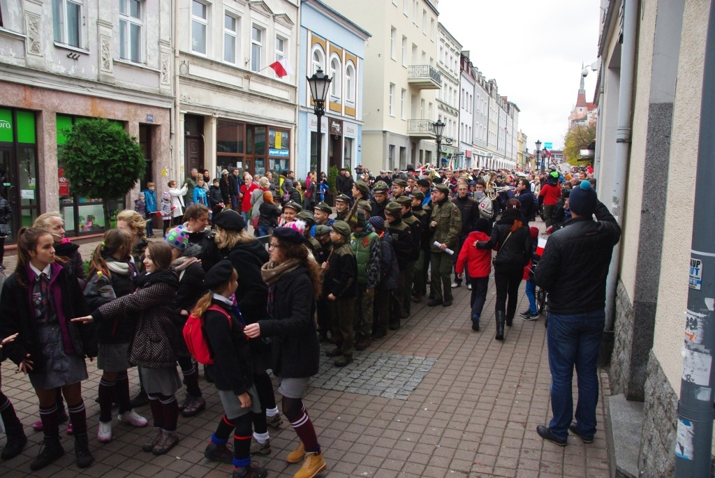 Biało-czerwona parada niepodległościowa  - 11.11.2015