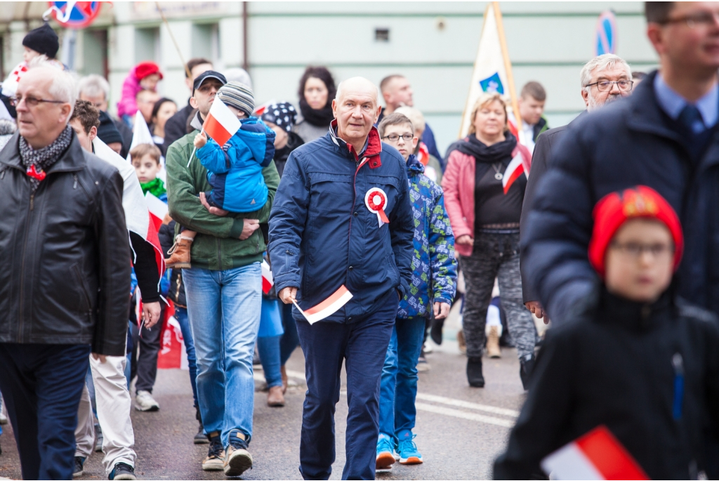 Biało-czerwona parada niepodległościowa  - 11.11.2015