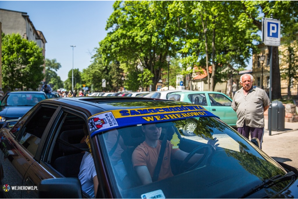 Parada samochodówki z okazji Dnia Patrona - 23.05.2014