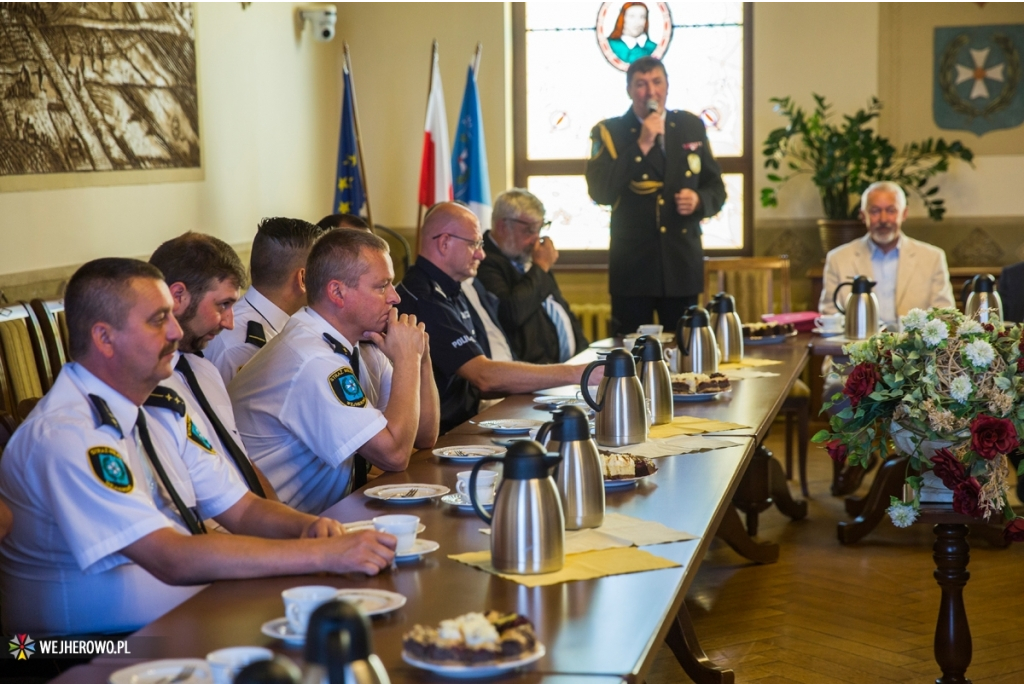 Gratulacje dla wejherowskich strażników - 27.08.2015