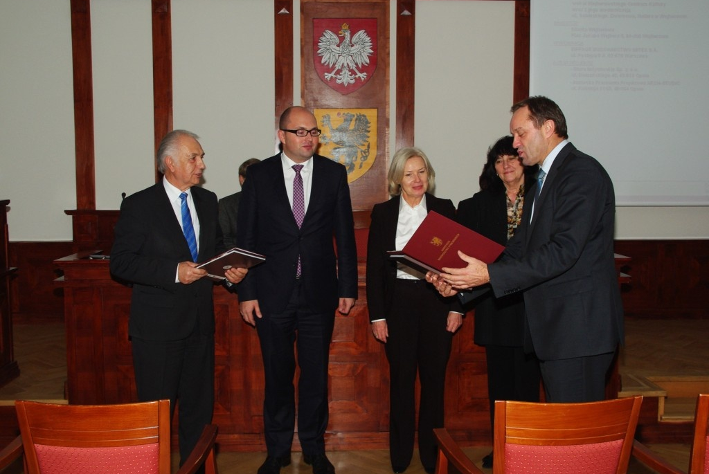 Podziękowanie dla m. Wejherowa od Marszałka Województwa - 07.11.2013