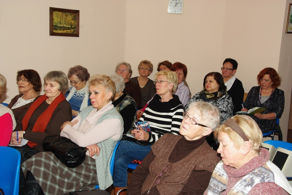 Spotkanie z poetą Zbigniewem Jablońskim w WUTW YMCA - 05.02. 2014