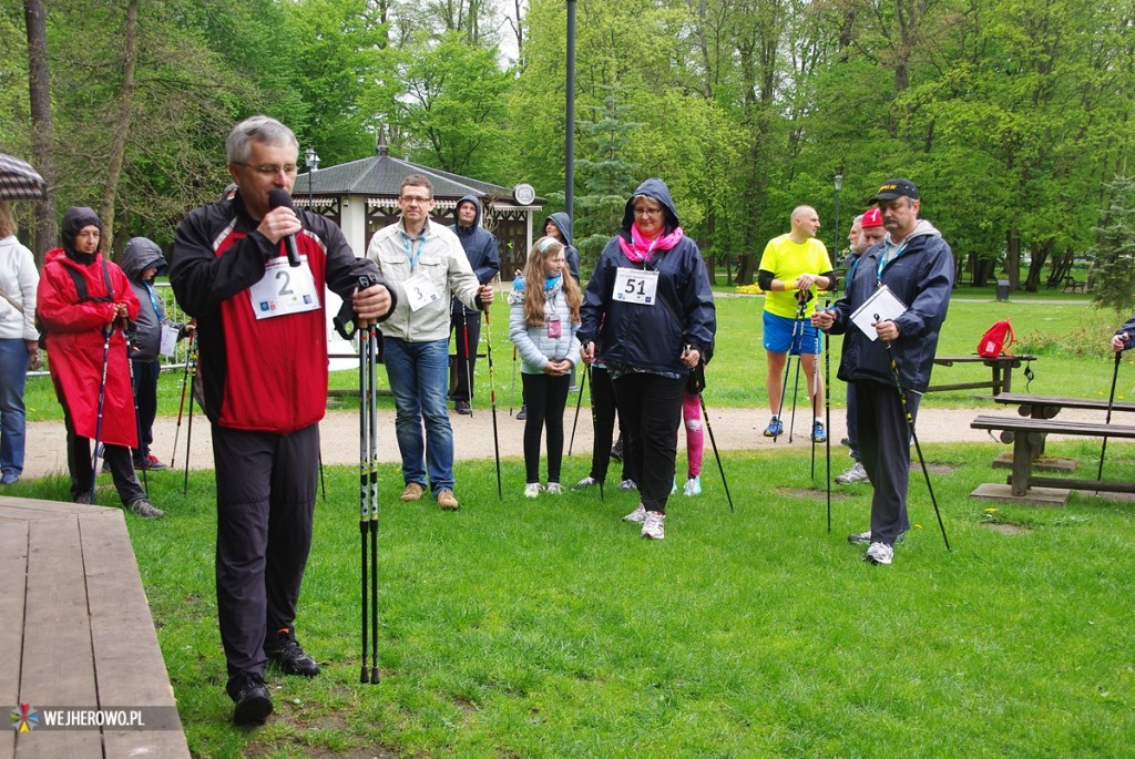 Rajd Nordic Walking w parku - 10.05.2014