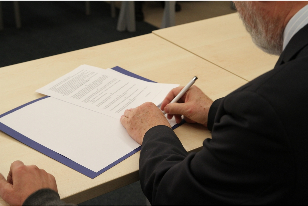 Podpisanie umów w ramach programu Czyste Powietrze