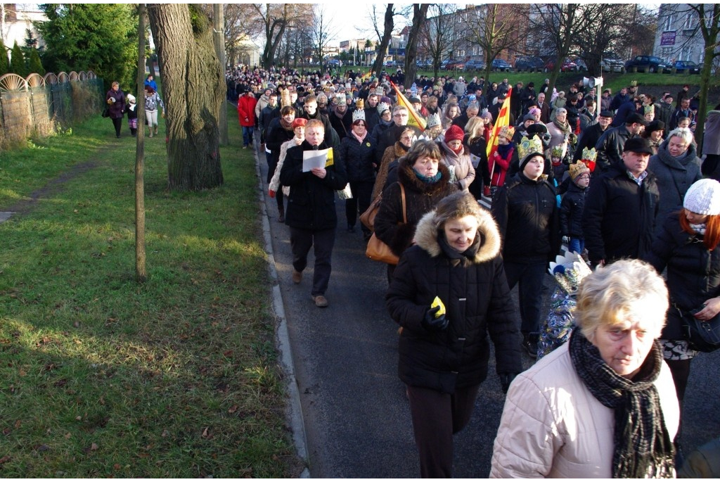 Orszak Trzech Króli w Wejherowie - 06.01.2014