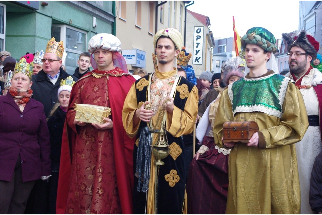 Orszak Trzech Króli w Wejherowie - 06.01.2014