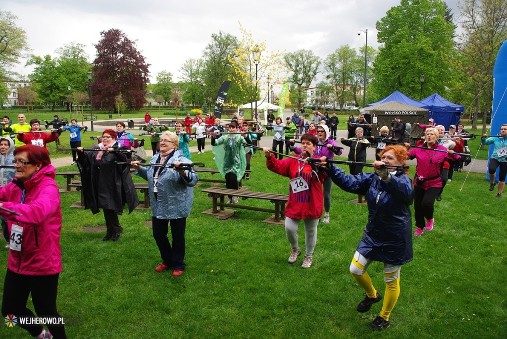 Rajd Nordic Walking w parku - 10.05.2014