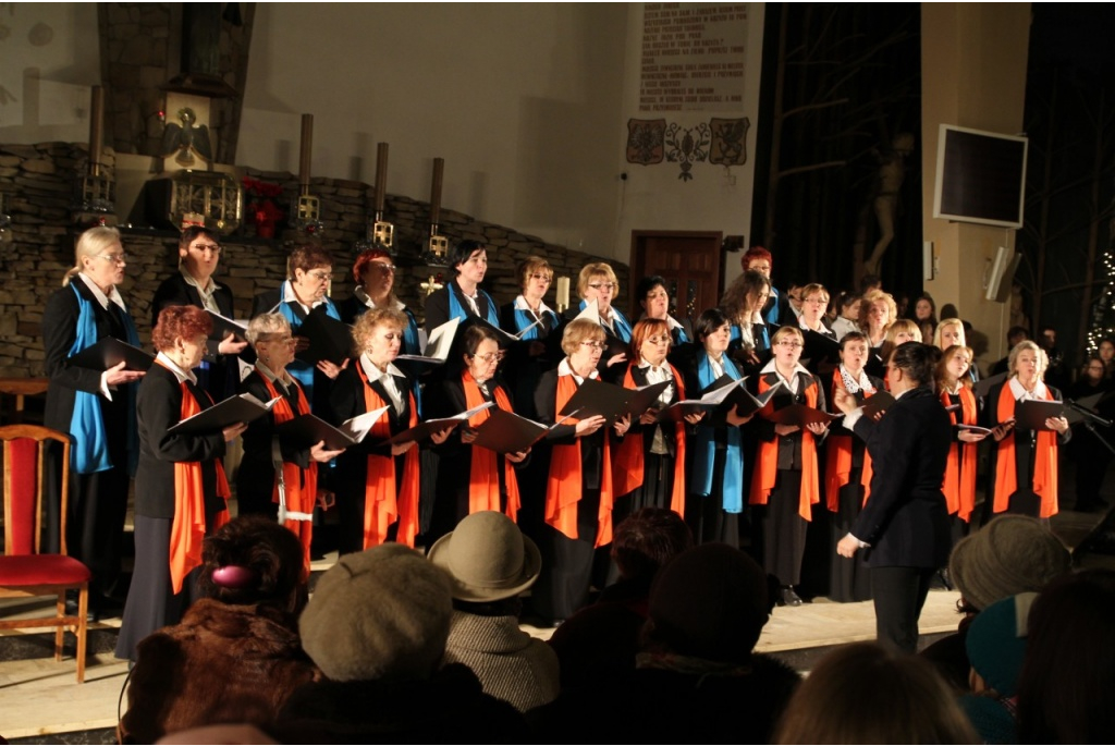 Chóralne śpiewanie kolęd w Wejherowie - 19.01.2014