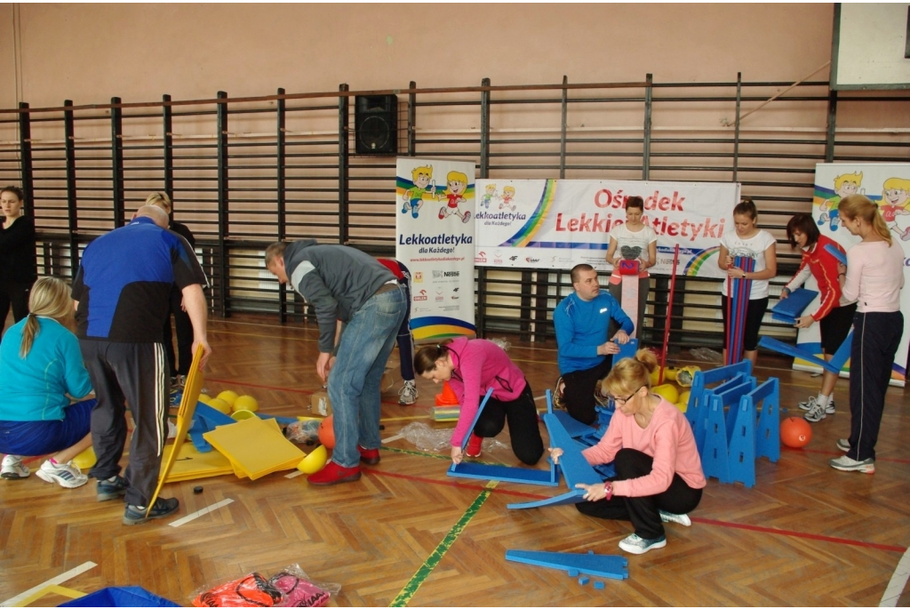 Pokaz metodyczny Kids Athletics w SP 11 - 06.03.2015