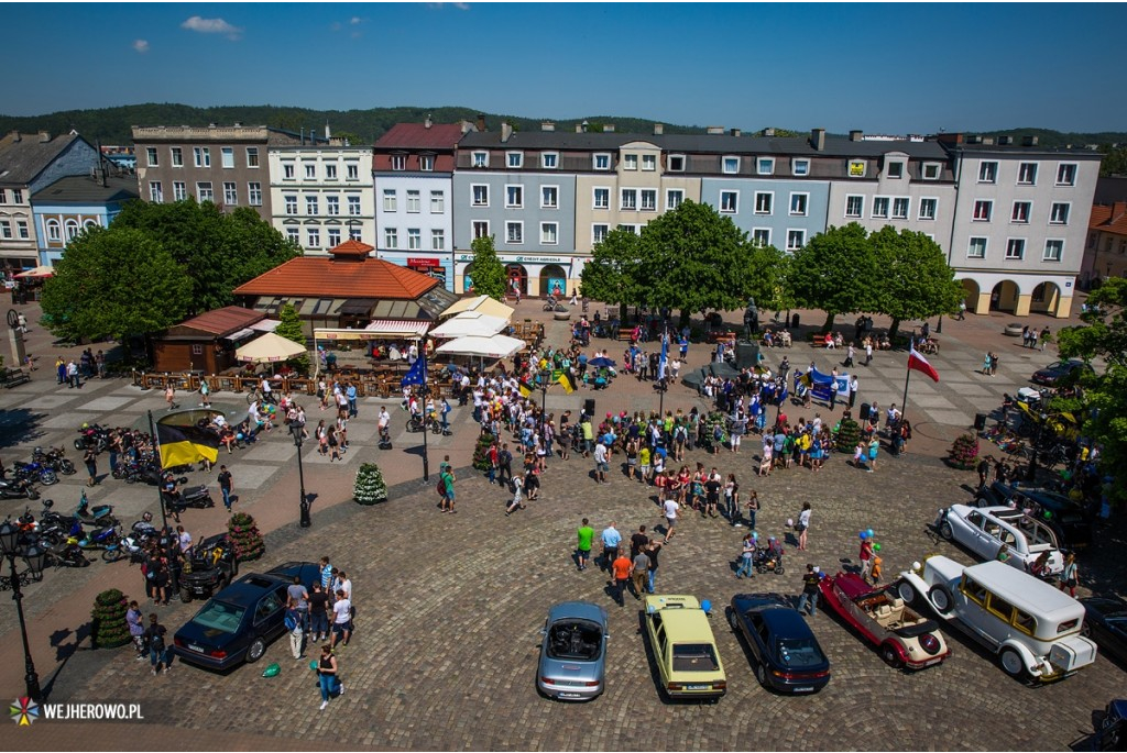 Parada samochodówki z okazji Dnia Patrona - 23.05.2014