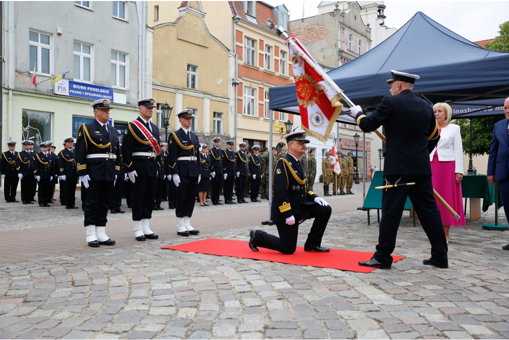 Sztandar wojskowy dla Batalionu Dowodzenia Marynarki Wojennej w Wejherowie