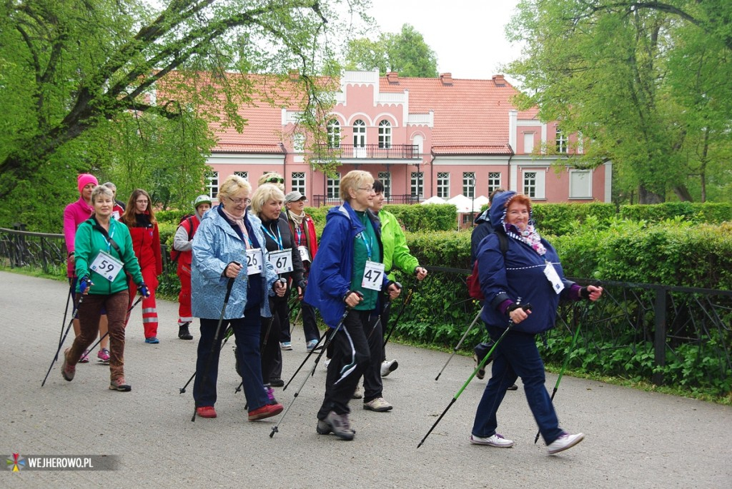 Rajd Nordic Walking w parku - 10.05.2014