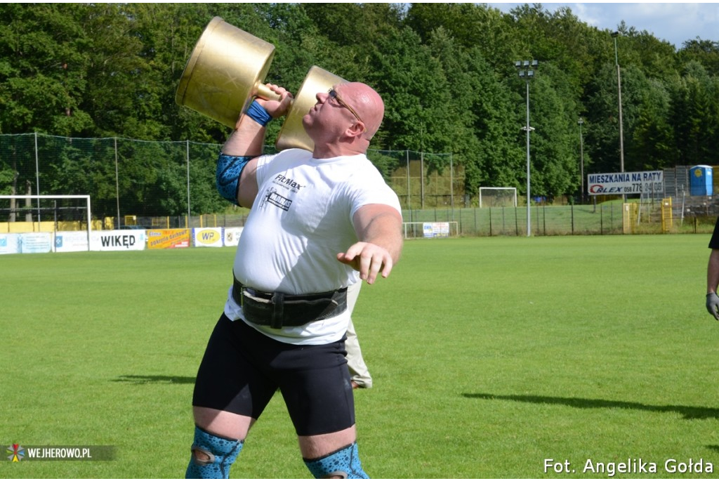 Mateusz Ostaszewski wygrał zawody Strongman w Wejherowie - 13.07.2014