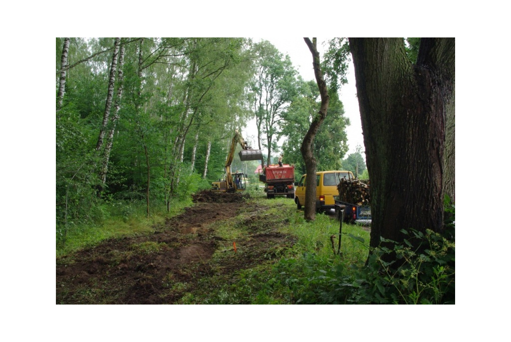 Budowa Turystycznego Szlaku Północnych Kaszub w Wejherowie - 06.07.2012