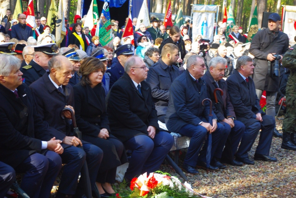 Uroczystość patriotyczna w Piaśnicy