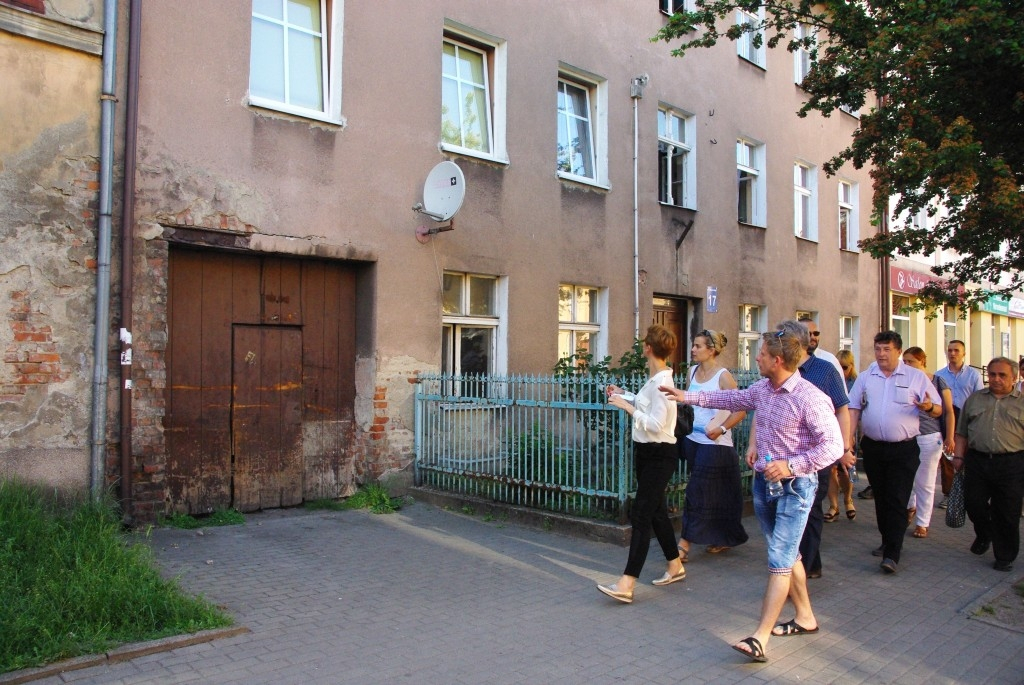 Spacer studyjny po mieście na potrzeby rewitalizacji