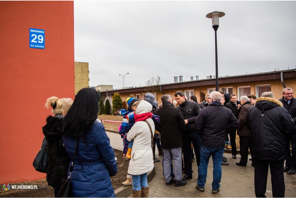 Nowy budynek socjalny przy ul. Iwaszkiewicza w Wejherowie - 27.01.2015