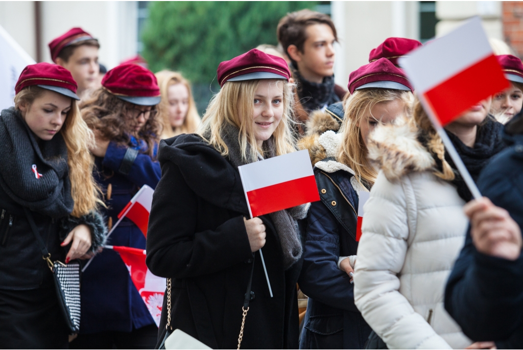 Biało-czerwona parada niepodległościowa  - 11.11.2015