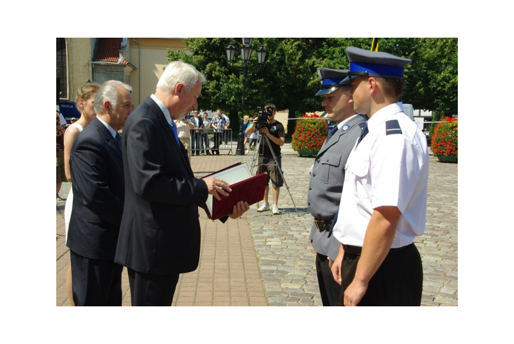 Święto Policji na rynku w Wejherowie - 26.07.2012