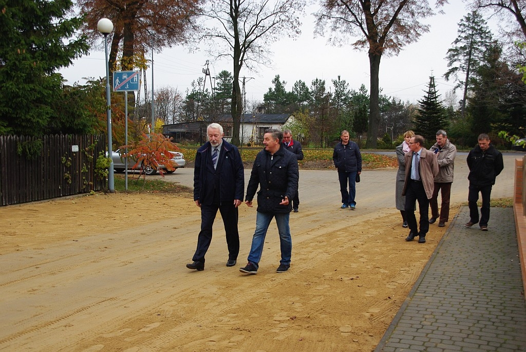 Odbiór 4 ulic - Zielnej, Złotej, Modrej i Uroczej - 03.11.2015