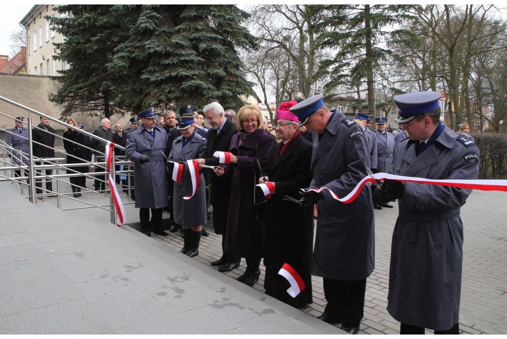 Otwarcie rozbudowanej i zmodernizowanej siedzib KP Policji w Wejherowie - 23.03.2016