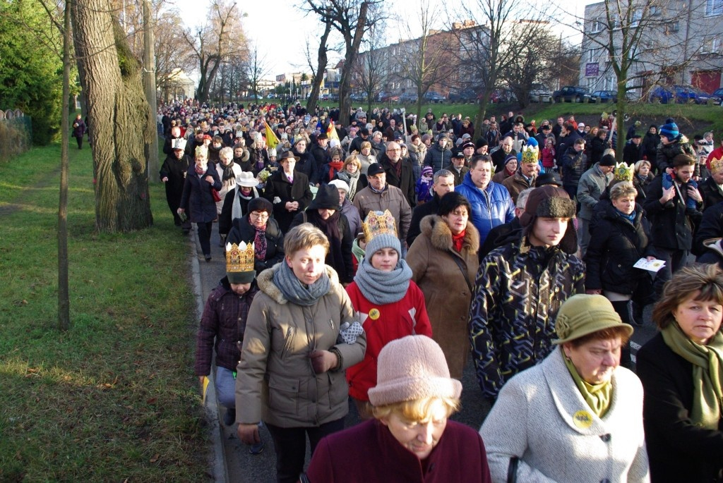 Orszak Trzech Króli w Wejherowie - 06.01.2014