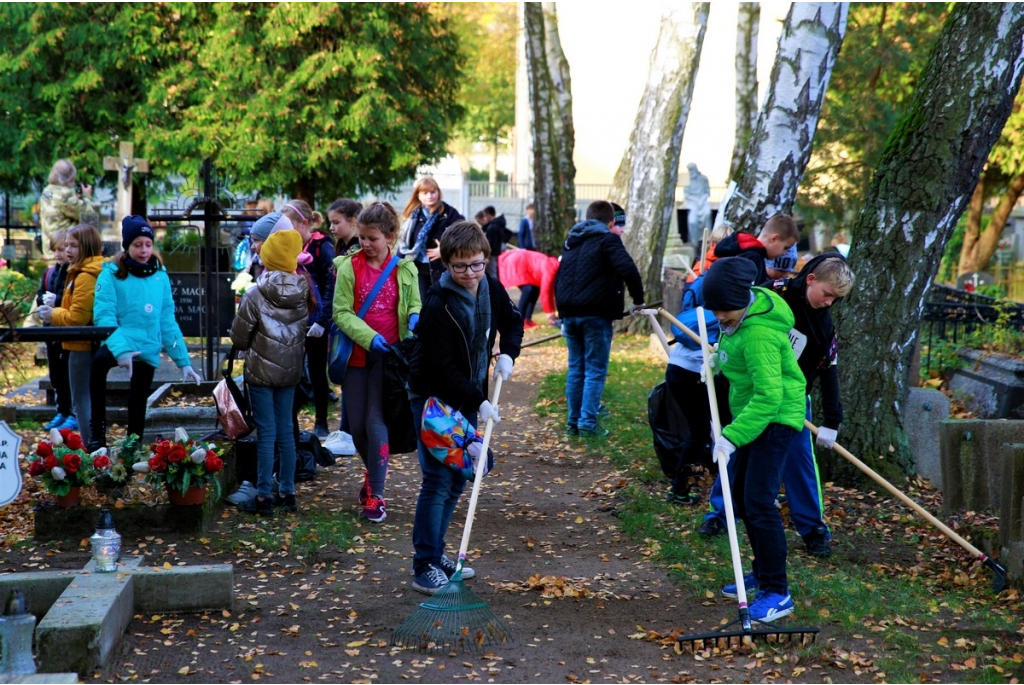 Sprzątanie Starego Cmentarza