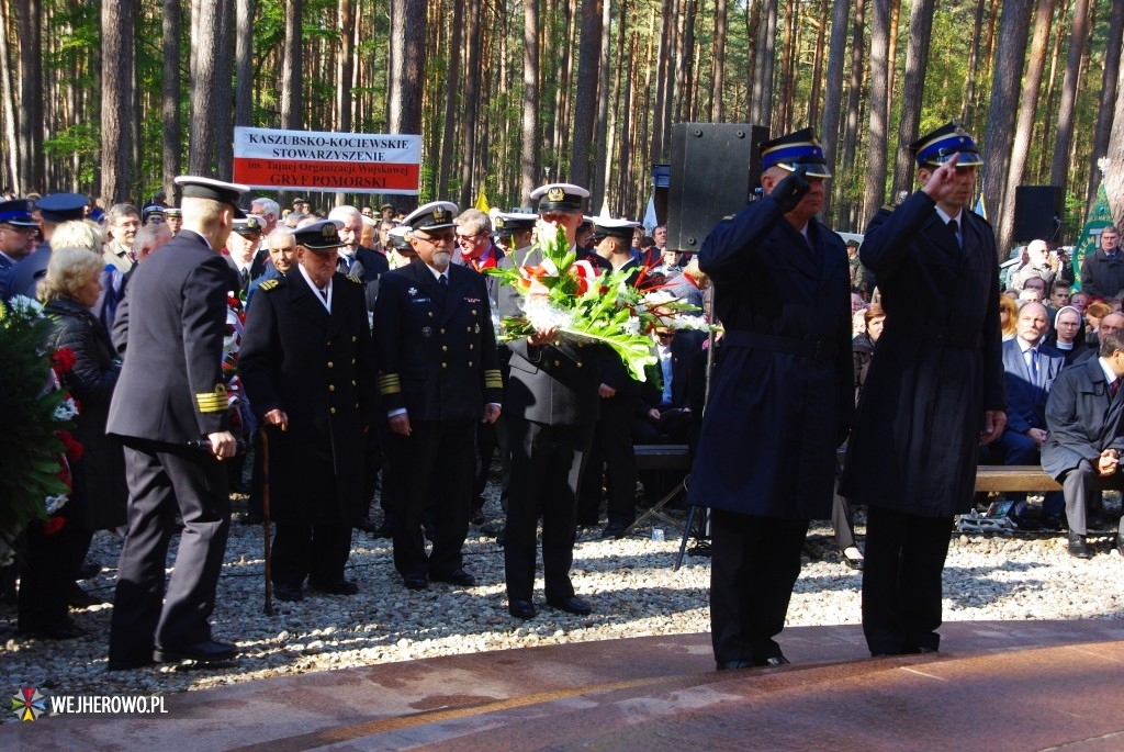 Uroczystość patriotyczna w Piaśnicy - 05.10.2014