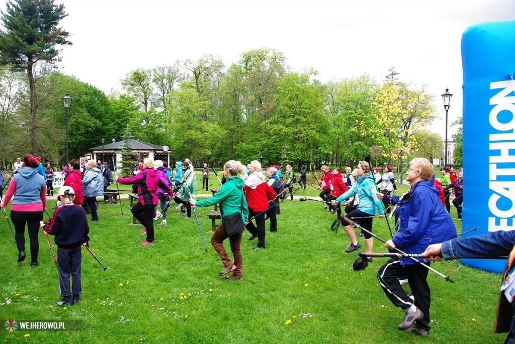 Rajd Nordic Walking w parku - 10.05.2014