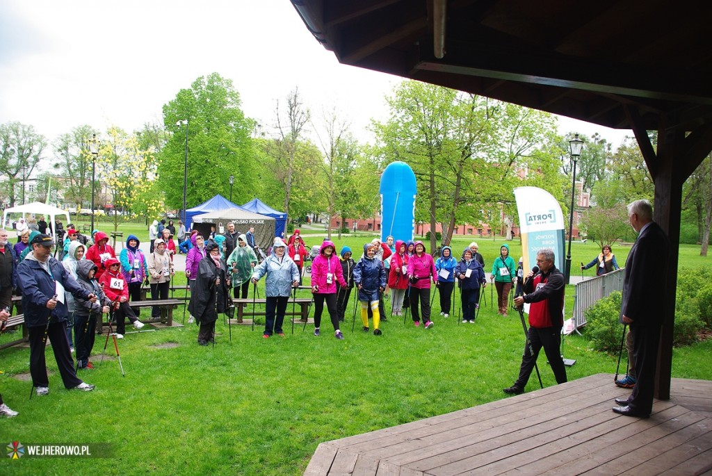 Rajd Nordic Walking w parku - 10.05.2014