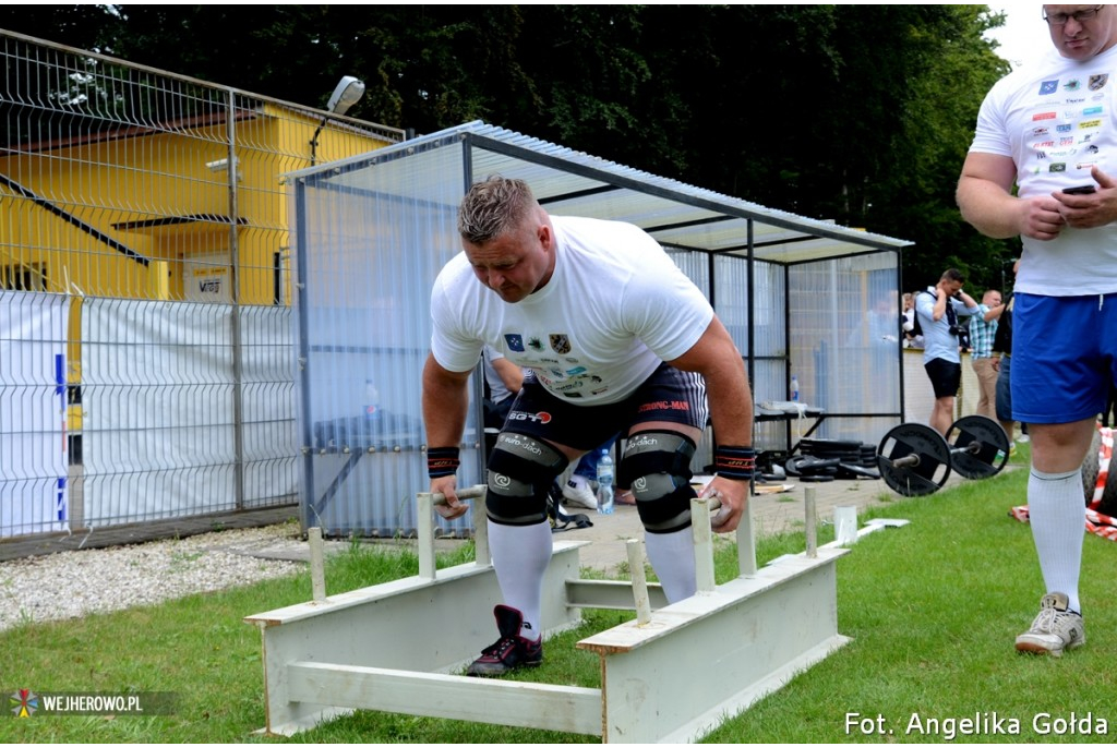 Mateusz Ostaszewski wygrał zawody Strongman w Wejherowie - 13.07.2014