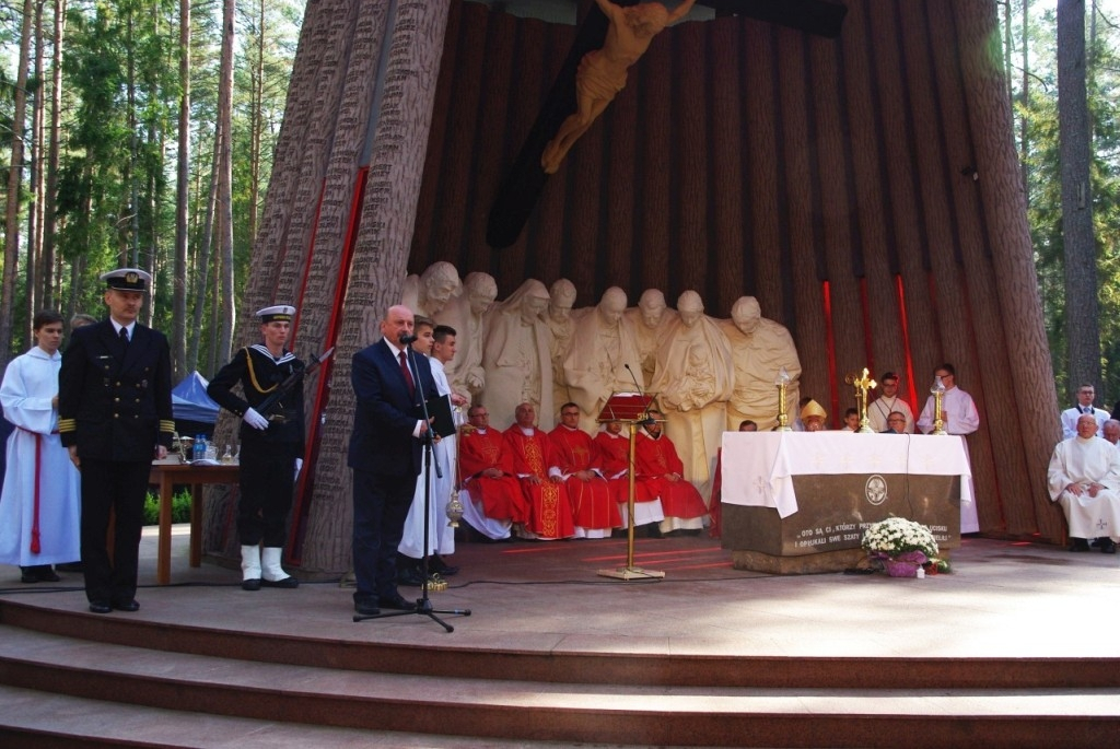 Uroczystość w Piaśnicy - 04.10.2015