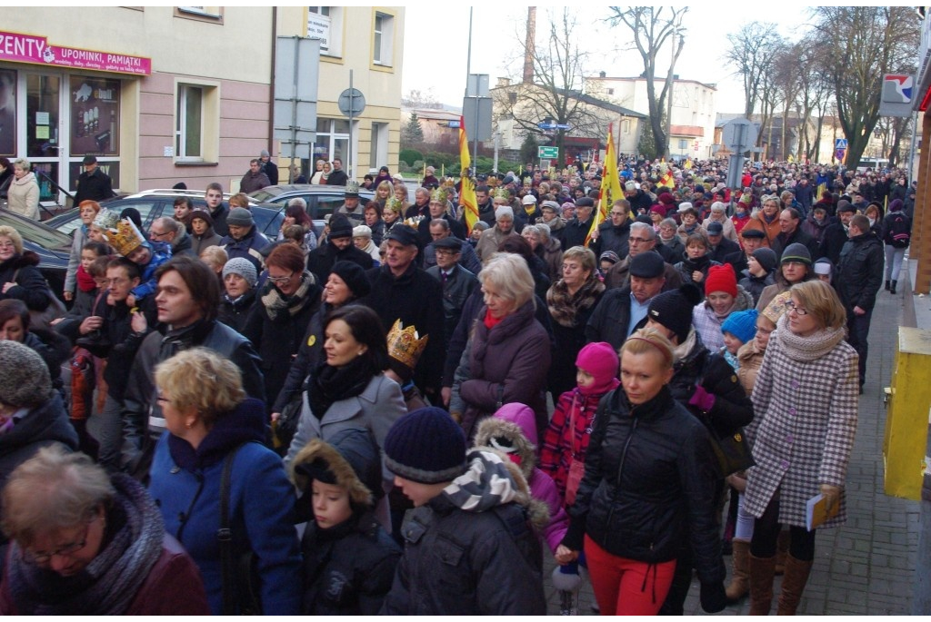 Orszak Trzech Króli w Wejherowie - 06.01.2014