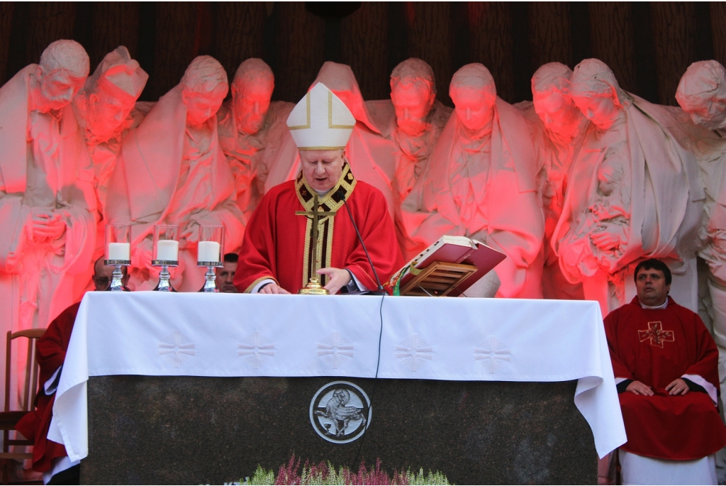 Uroczystość w Sanktuarium Piaśnickim