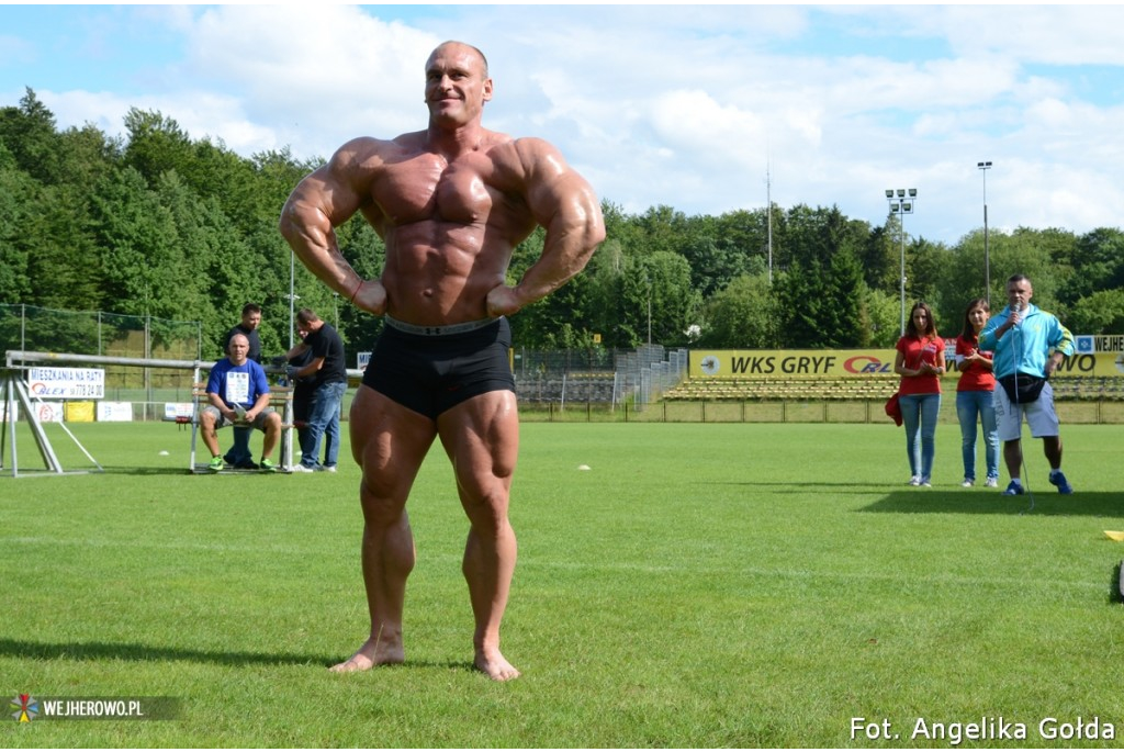 Mateusz Ostaszewski wygrał zawody Strongman w Wejherowie - 13.07.2014