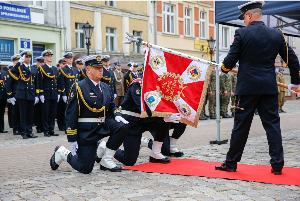 Sztandar wojskowy dla Batalionu Dowodzenia Marynarki Wojennej w Wejherowie