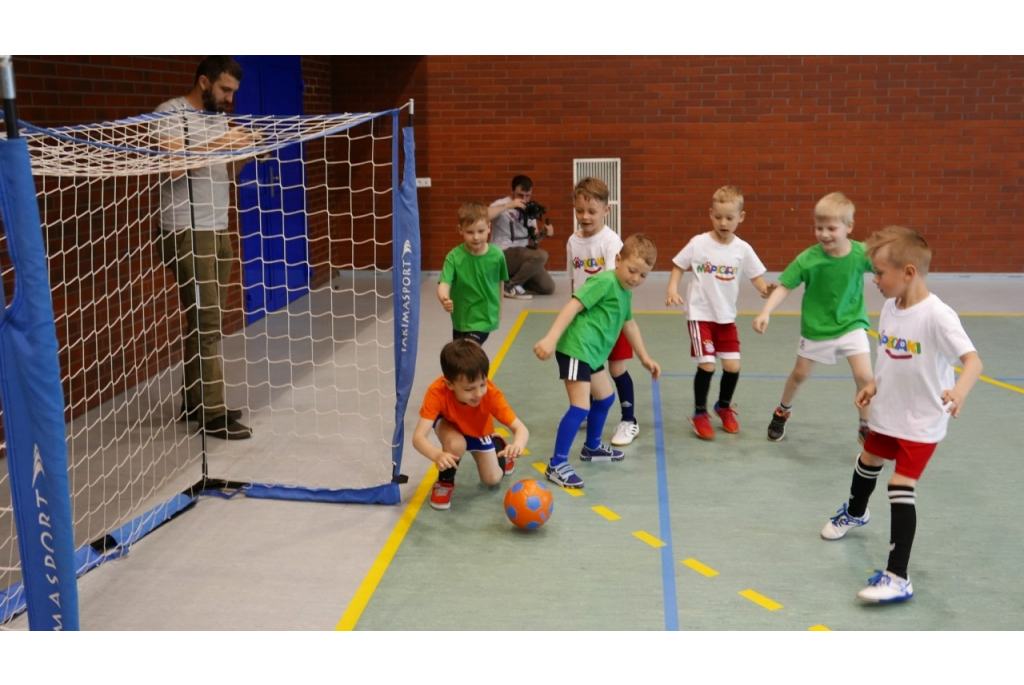 Turniej piłki nożnej dla przedszkolaków