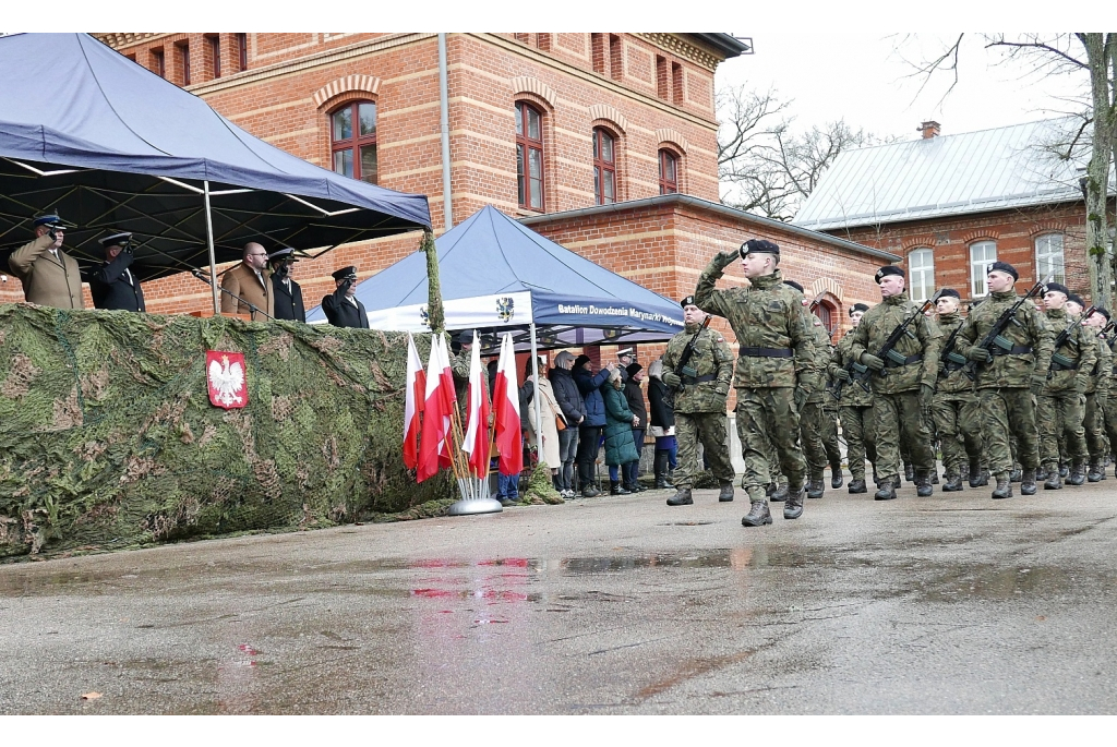 Przysięga w Batalionie Dowodzenia MW