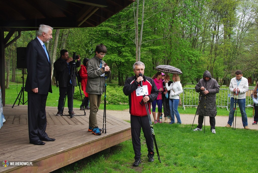 Rajd Nordic Walking w parku - 10.05.2014