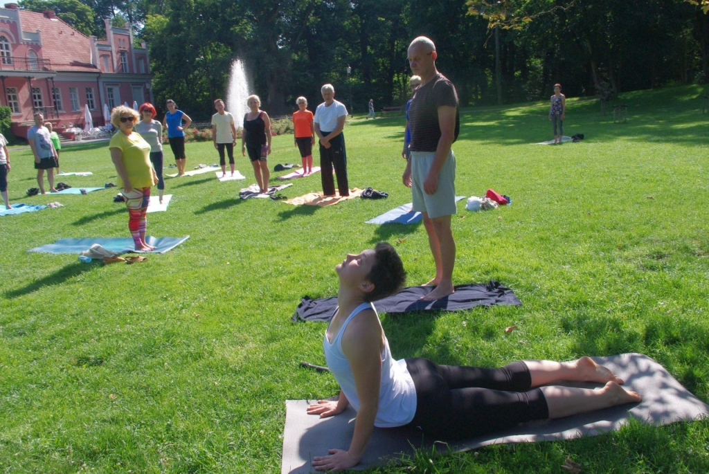 Joga w Parku Miejskim