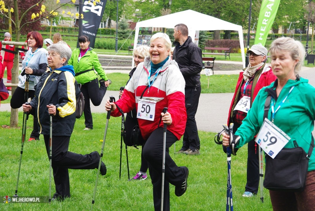 Rajd Nordic Walking w parku - 10.05.2014