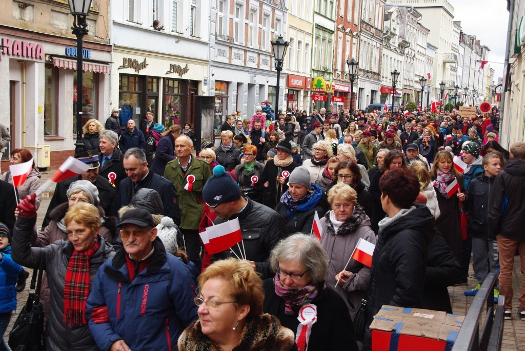 Biało-czerwona parada niepodległościowa  - 11.11.2015