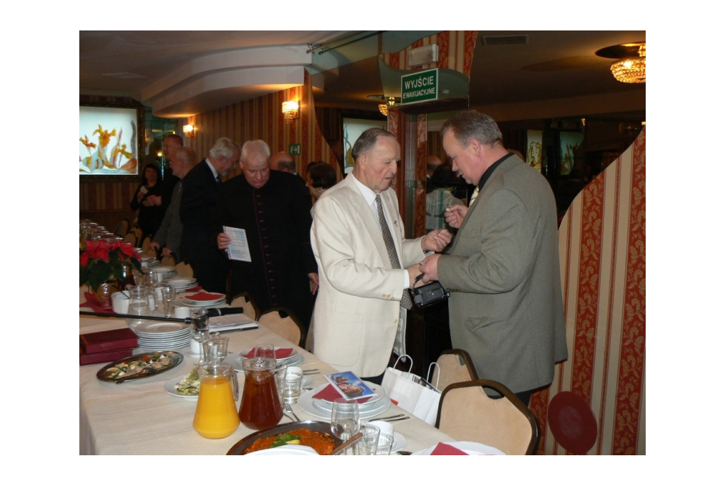 Spotkanie Stowarzyszenia Polskich Kombatantów Obrońców Ojczyzny w Hotelu Murat - 04.01.2013